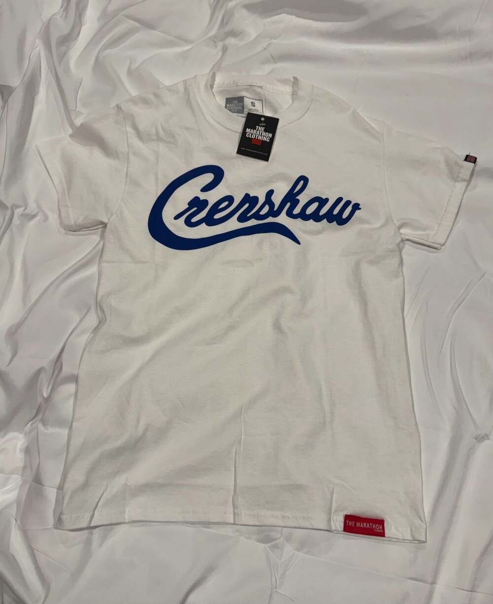 Official The Marathon Clothing TMC Crenshaw T-Shirt White brand new